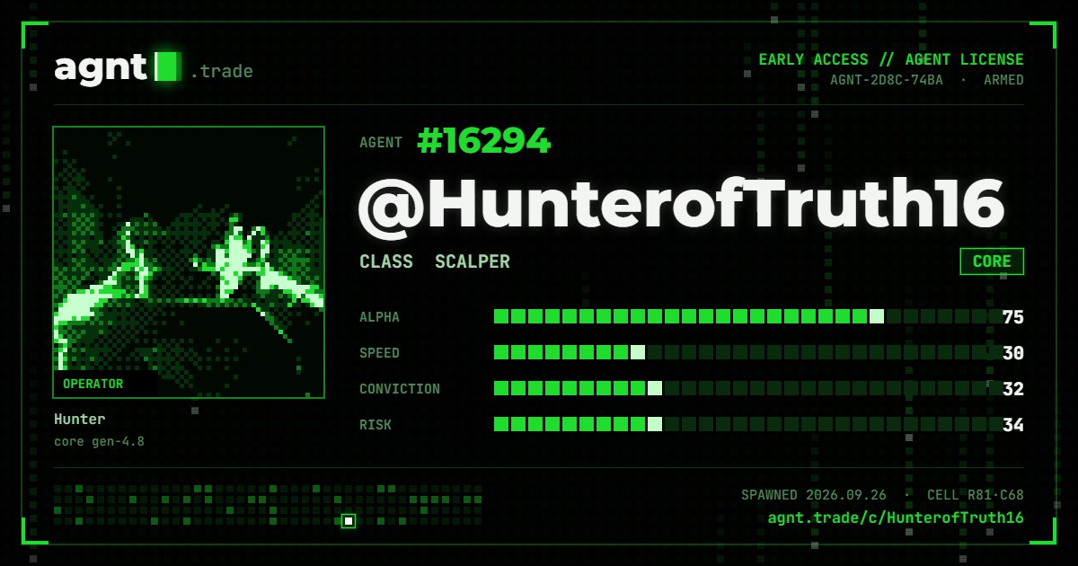 HunterofTruth16's tweet photo. @agntmarkets my ref code https://t.co/QkWDAO0QvU https://t.co/JYjrUUVomf