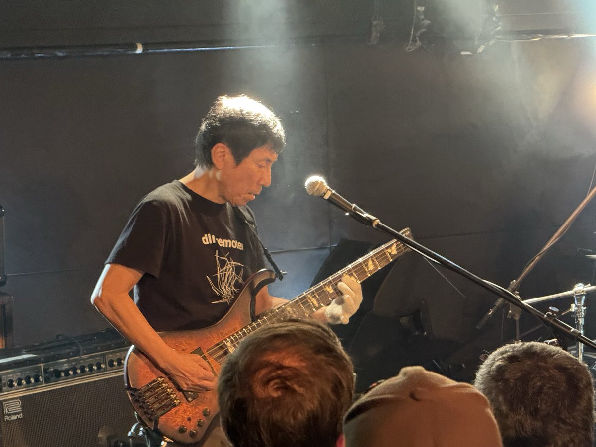 tenpelon's tweet photo. 2026.9.26 秋葉原CLUB GOODMAN
RUINS 
増田さんのTシャツでdin remoterの名前すごい久しぶりに見る。

#Paris death Hilton 10th anniversary https://t.co/0i1jEDQIWW