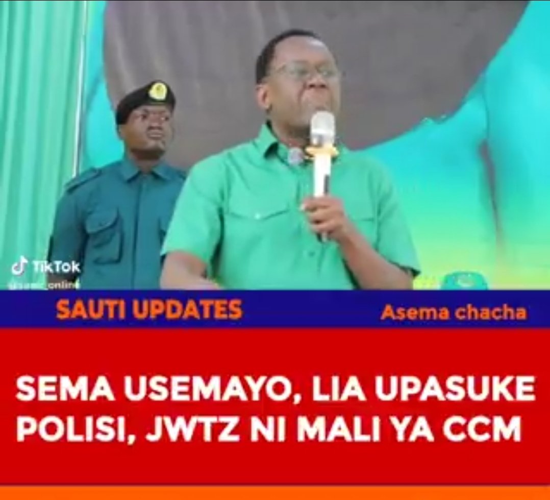 Sativa255's tweet photo. Haya MANENO aliyasema LISSU mwaka jana akapewa kesi ya UAHINI mpaka leo yupo gerezani zaidi ya siku 600+

Leo kwasababu ya KIBRI huyu mpumbavu anarudia maneno yale yale na hutaona jambo lolote likitokea kwake.

Lazima tulivushe hili taifa kwenye huu UZWAZWA. https://t.co/qB2Bh18QuT