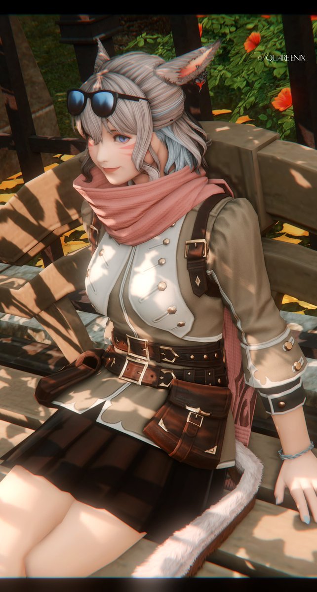moco_p_3's tweet photo. 並木道行ってきました！
秋ですね〜🍂

#パンデモ並木道 #ミコッテ #FF14SS https://t.co/DkOdPDr9H8