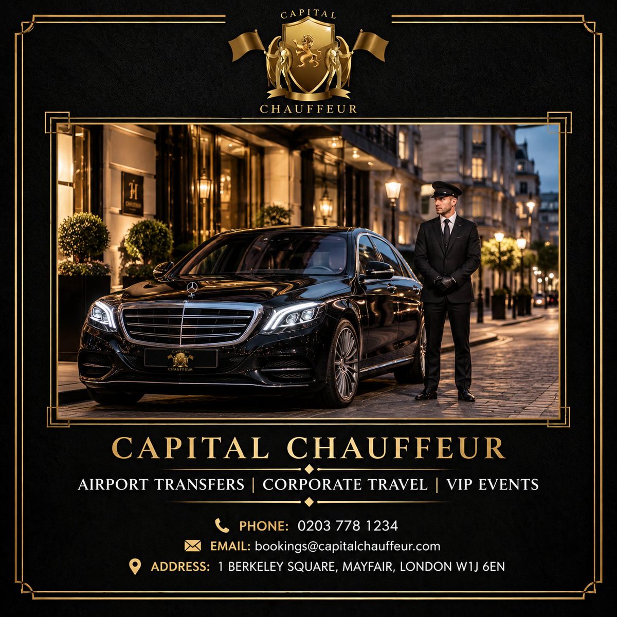 CapitalChauf's tweet photo. Redefining executive transit in London. 💼✈️ From seamless airport pickups to elite corporate travel and VIP events, Capital Chauffeurs handles your journey while you focus on business.Reliable. Discreet. Impeccable.📧 bookings@londonchauffeurserviceuk.co.uk#BusinessTravel https://t.co/2hHLPqTK8j