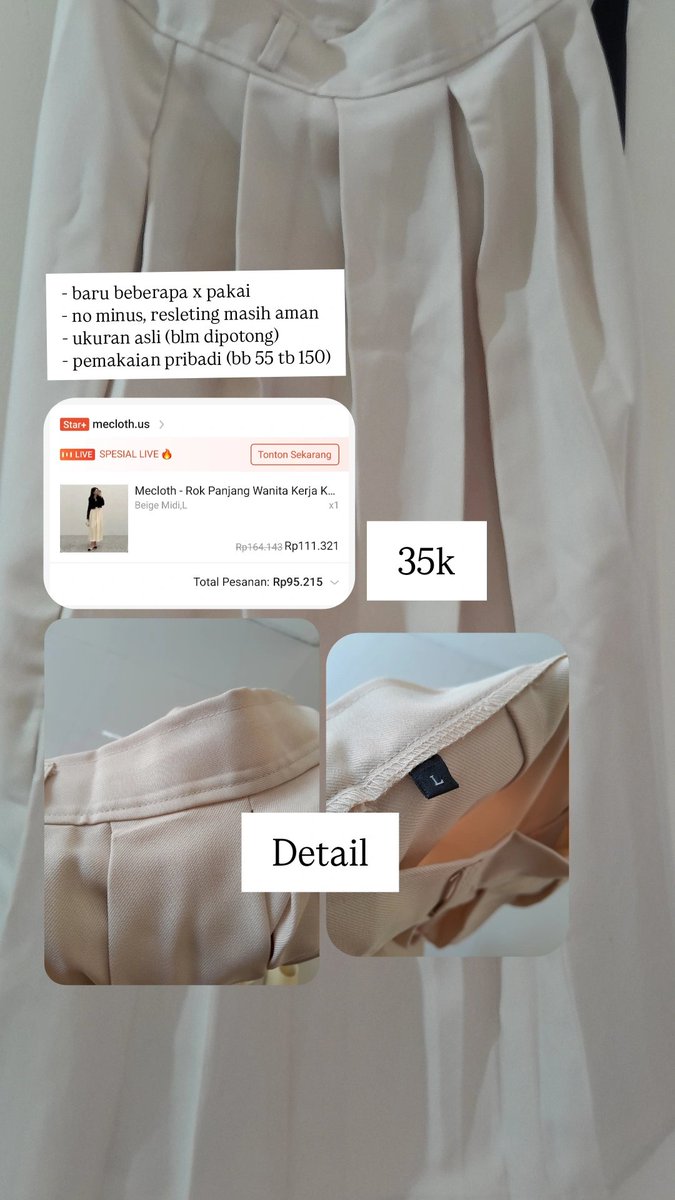 xoxoxugaa's tweet photo. @unicefess Nihh nder masih bagus, bbrp x pemakaian aja, murah ajaa, ambil dikos https://t.co/BVAVEjR4xv