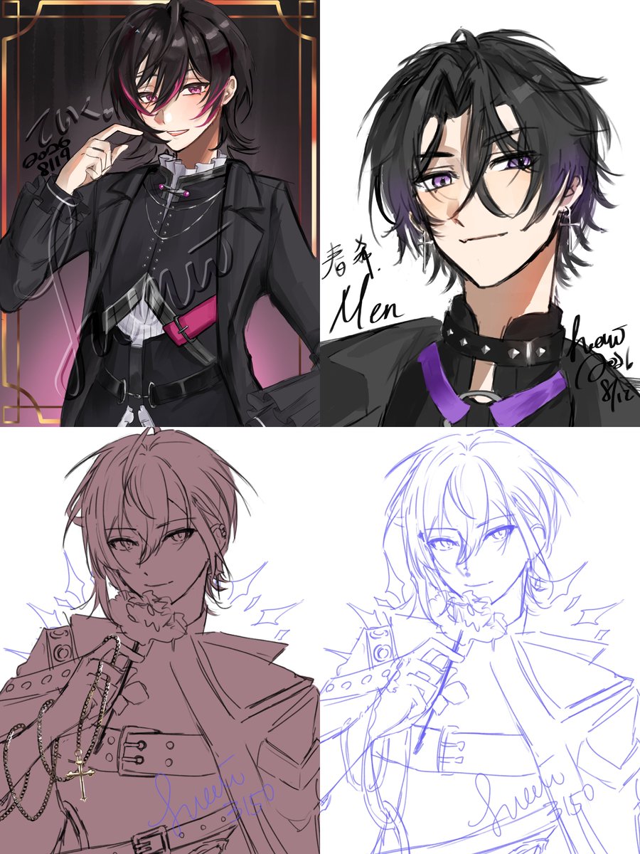 yu_233333's tweet photo. 【長期非商業委託】
價目表更新✨

▶正比大頭
>草稿|NT.100
>塗鴉|NT.250
>精緻|NT.300

▶正比胸像
>草稿|NT.120
>塗鴉|NT.300
>精緻|NT.400

▶正比半身
>草稿|NT.150
>塗鴉|NT.500
>精緻|NT.600

⚠️商用×2
⚠️買斷×3
⚠️不含背景 背景需依複雜度+50~100

其餘需知在圖片中1‼️ https://t.co/jTHunSZoXN