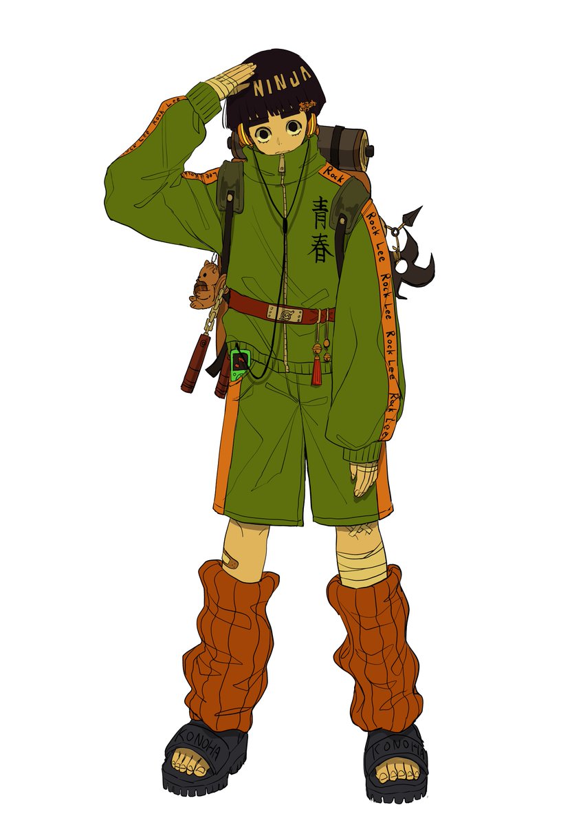 Si_Cw_'s tweet photo. #NARUTO Lee https://t.co/xX6sLW019m