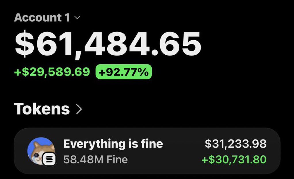 Sol_Vision_'s tweet photo. $FINE is making waves 🚀🏆
Big moves being printed in my Alpha Telegram group 📊🔥

The fam is celebrating as usual 🥳💰

CA: FBFSVbKL5ztEeD1mXFxrvaR7AjVfZAjd2j4W2yMJpump https://t.co/SZD9j8CiGm