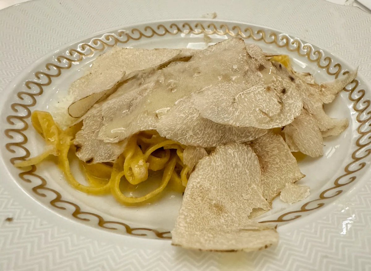 carlosparker175's tweet photo. Just had the most incredible truffle mushroom pasta at that cozy little spot on 5th St! Creamy, earthy, totally worth the wait. 10/10, will be back this weekend! https://t.co/dXM62YSYYY