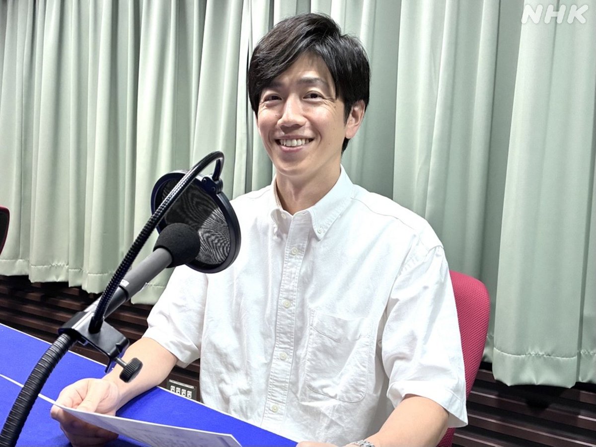 nhk_osaka_JOBK's tweet photo. 【配信中】
#ブラッサム スタート直前
#NHKアナウンサーが読む宇野千代

ドラマで語りを務める三條雅幸アナウンサーは
「辛いことを征服するたった一つの方法」を朗読。
克服ではなく征服とした千代さん。　
なんだか豪快。
たった一つの方法とは？

▼聞き逃し配信はこちら
https://t.co/lILzJzBnqz https://t.co/uRolLE8r1s
