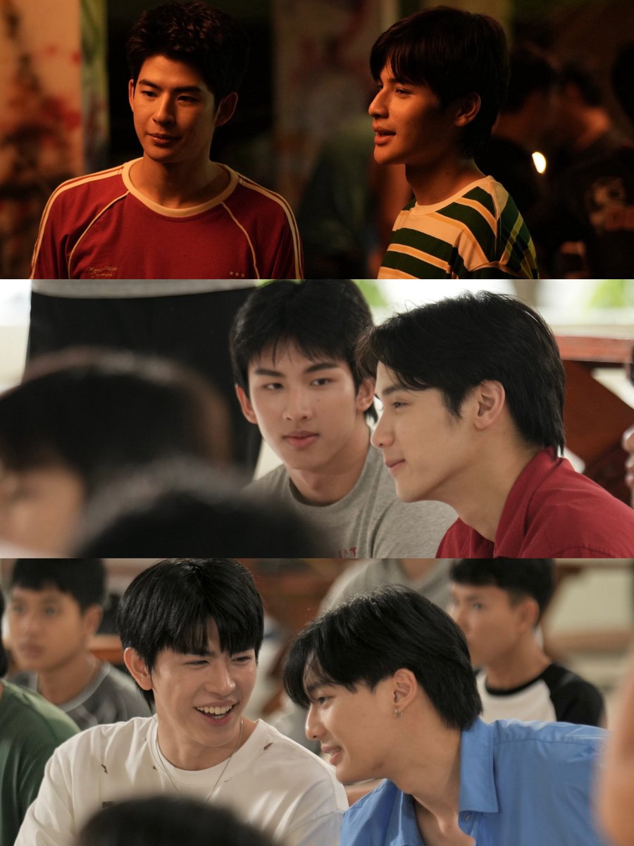 boyslovehub's tweet photo. New photos of #RoommateChaos, the new BL starring MarkOhm, SaveFranc &amp; SurfJava.

It follows three couples who share rooms in a dormitory and, through living together, begin to develop unexpected feelings. https://t.co/DmS8GujfKf