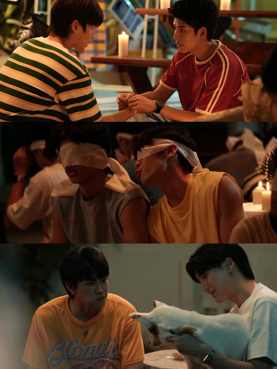 boyslovehub's tweet photo. New photos of #RoommateChaos, the new BL starring MarkOhm, SaveFranc &amp; SurfJava.

It follows three couples who share rooms in a dormitory and, through living together, begin to develop unexpected feelings. https://t.co/DmS8GujfKf
