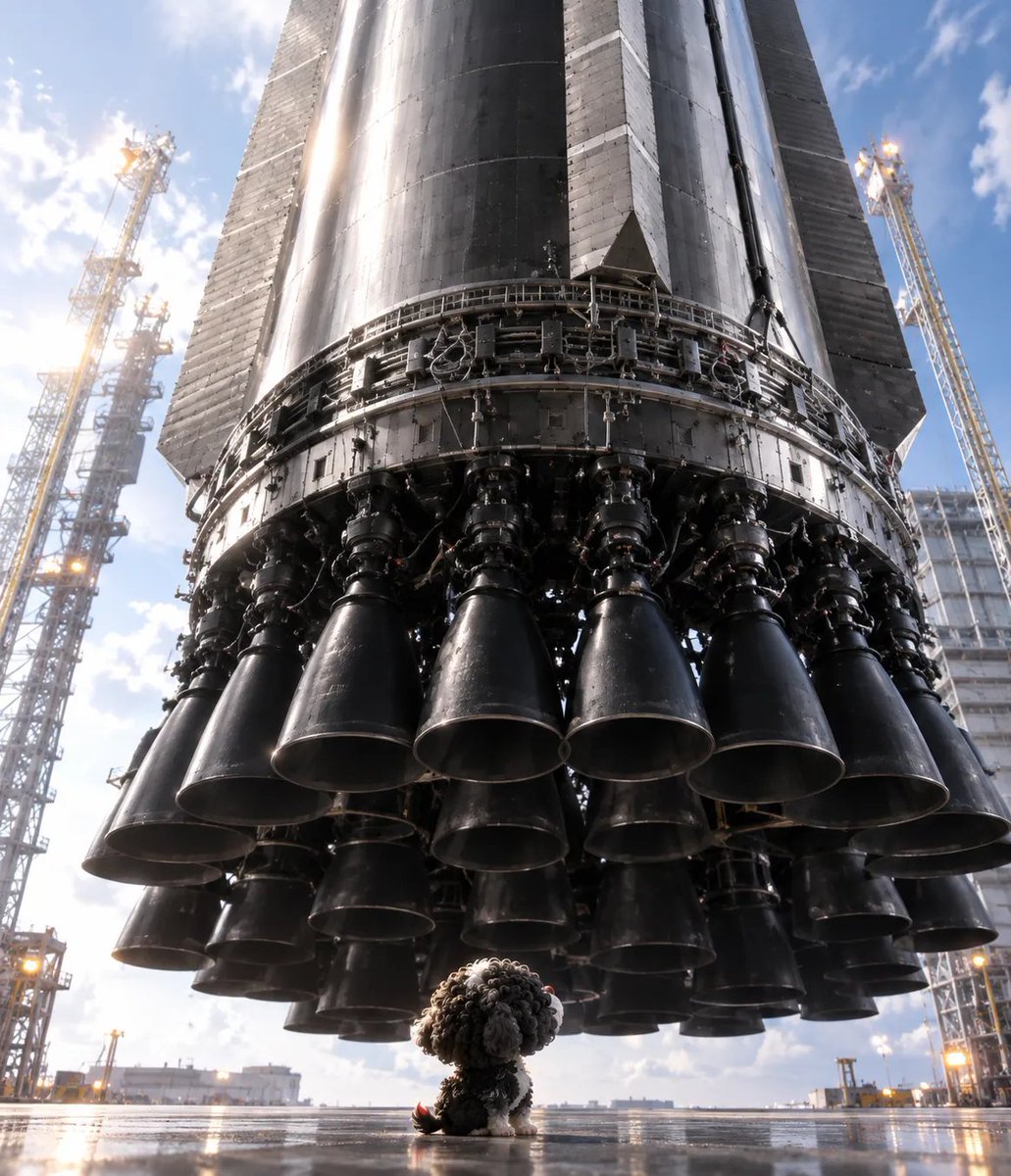 Marvin1101_eth's tweet photo. @mayemusk Photos cannot convey its immense size.Only by standing beneath it can you truly understand what awe-inspiring means. https://t.co/9w19JZGygt