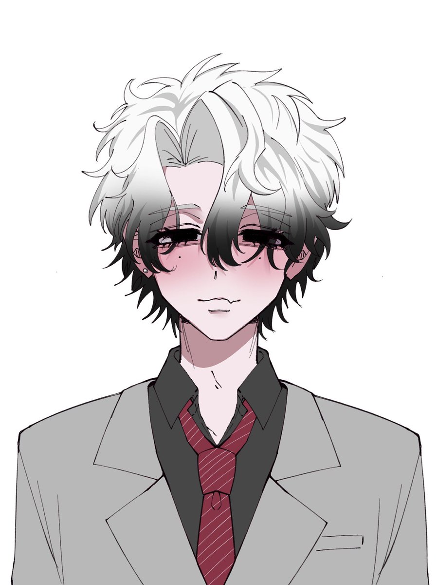chu_sin0214's tweet photo. ぼくが考えたのは攻めの心堂悠です🫀女体化したり幼少期があったりする  これは自分の絵です https://t.co/5S0waWcSeF