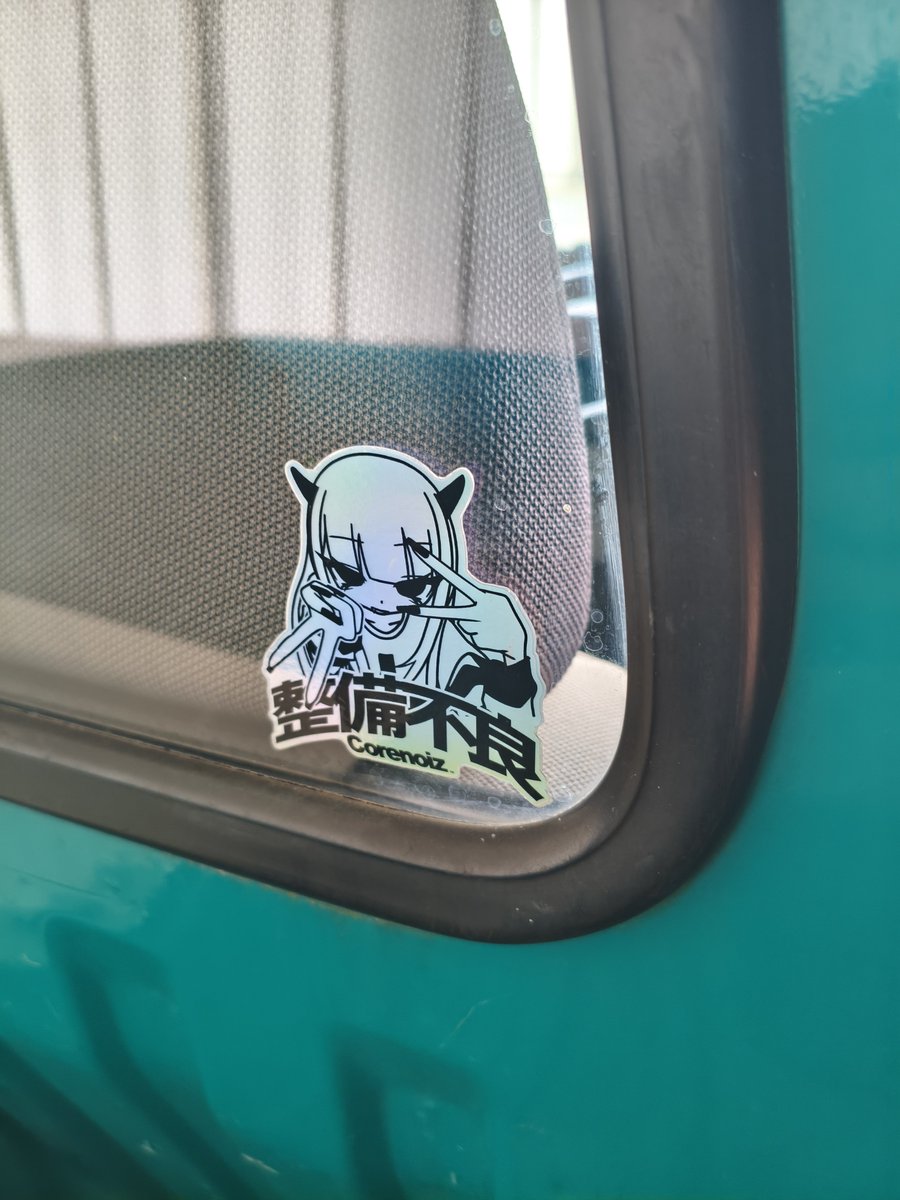 dix_nuf's tweet photo. 痛車にしてた https://t.co/iEaXg9KyuW