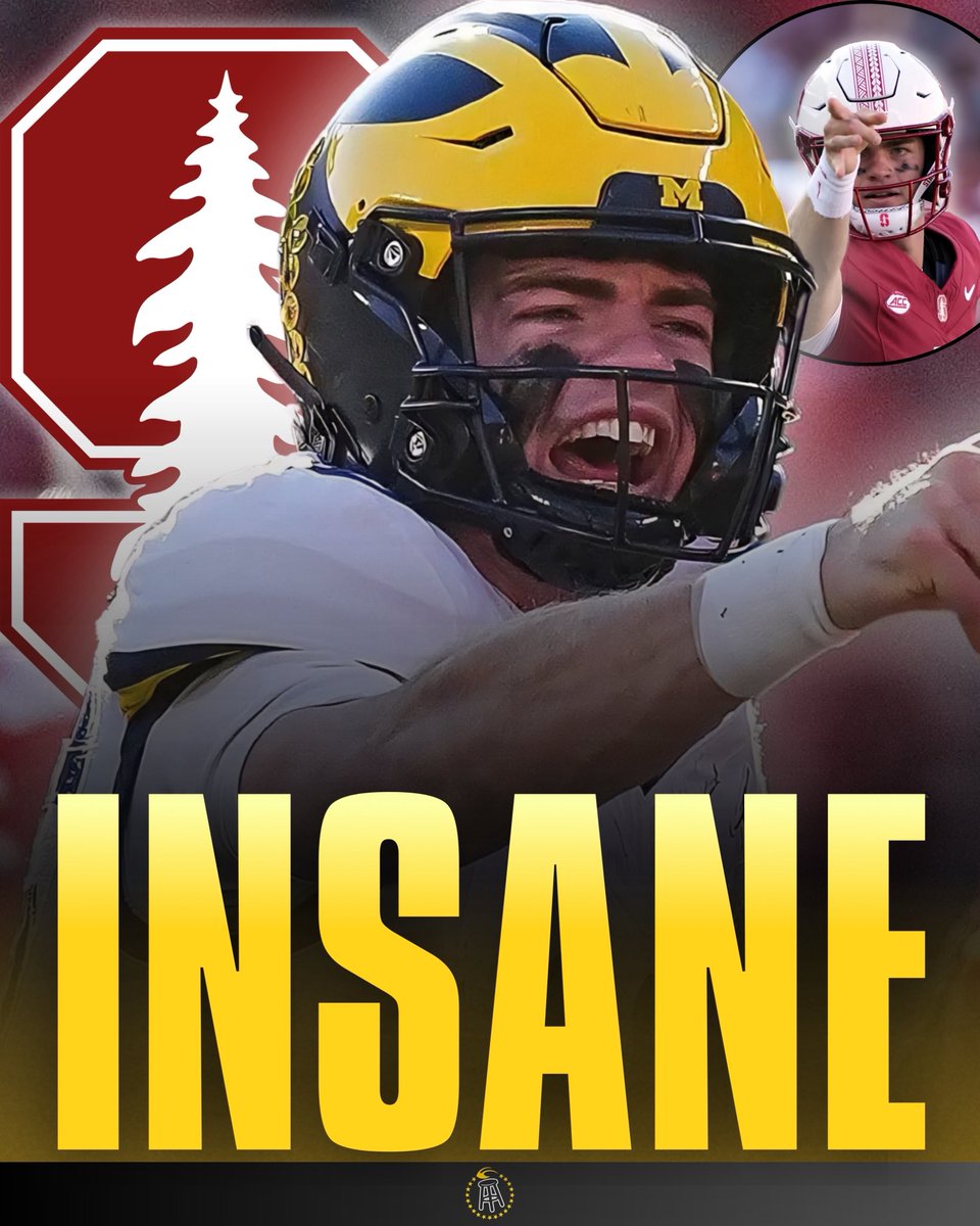 BarstoolUofM's tweet photo. DAVIS WARREN JUST WENT OFF

396 YARDS
3 TOUCHDOWNS
22/36 COMPLETIONS
COMEBACK VICTORY

AN ABSOLUTE DAWG https://t.co/IoMigyk8eb