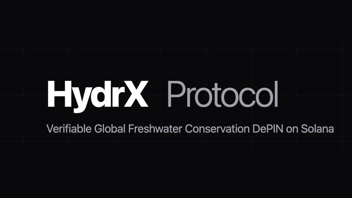 hydrx_protocol's tweet photo. Most "water conservation" claims are self-reported. No proof, no way to verify.

HydrX makes it provable - measured by hardware, verified on-chain, in real time.

Here's exactly how it works 🧵👇 https://t.co/sRTegwPhwH