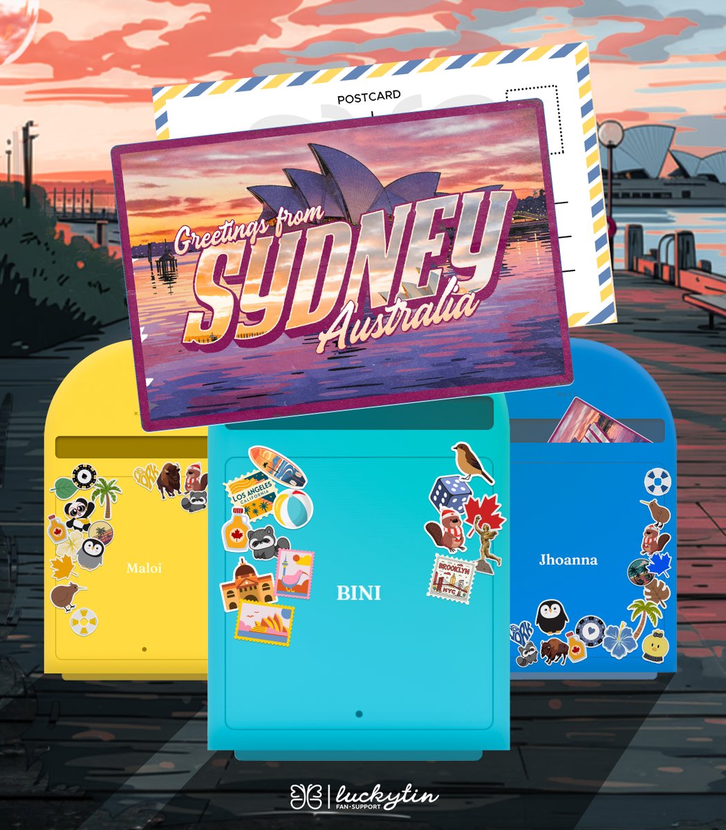 luckytinfs's tweet photo. SYDNEY, ARE YOU READY? 💛💙

The SIGNALS are getting closer! BINI is bringing the SIGNALS to Sydney, and we know you’re ready to make some noise! 🇦🇺✨

Have a letter you want to send to Luckytin or BINI for the Sydney stop? You can still send yours here: https://t.co/Mnn4Sg8U90

BINI SIGNALS SYDNEY STOPOVER

#BINI_SIGNALS_SYDNEY
#BINI_SIGNALS_WORLDTOUR_2026
#BINI