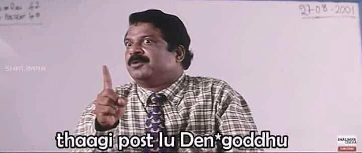 VishnuReddyNTR's tweet photo. @Mbramesh_4005 Orey Celebrations gurinchi Cheppakandra Meeru ..

Year ki 365 Days Lo Andhulo 100 rojulu Maa Celebrations Jarguthay Endhuku Vachi Attension Kosam Kathal deguthav https://t.co/Gr8wrEgAvW