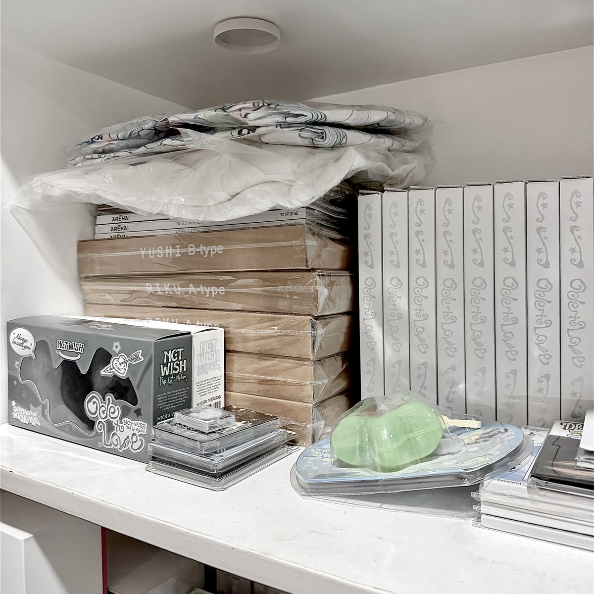 carxhyle's tweet photo. the amount of albums ognfogl ??? I have decluttered half of it as well >< https://t.co/TKP0WDnqj4