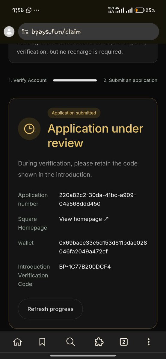 activeayomi's tweet photo. Free $20
🚀 Meet bPay, a new BSC community onboarding project

bPay is an independent BNB Smart Chain project focused on lowering the barrier for newcomers and creators to get started on-chain through Binance Square account verification,

🌐 Website: https://t.co/02TE1IrCcf
DYOR https://t.co/8dC8WpsTNp