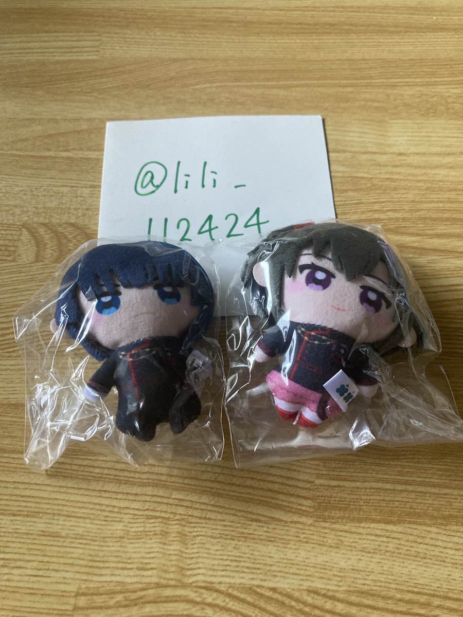 lili_112424's tweet photo. D.Gray-man Dグレ D灰 かぷっこふれんず 
【交換 譲渡】

譲 神田 リナリー

求 アレン ラビ/定価+送料

平日18:15-新宿手渡し/都合が合えば都内手渡し/郵送
※譲渡は2つまとめてのみ

条件の合う方リプにてお気軽にお声掛けください！
よろしくお願いいたします🙏 https://t.co/qd7UPpw4MO