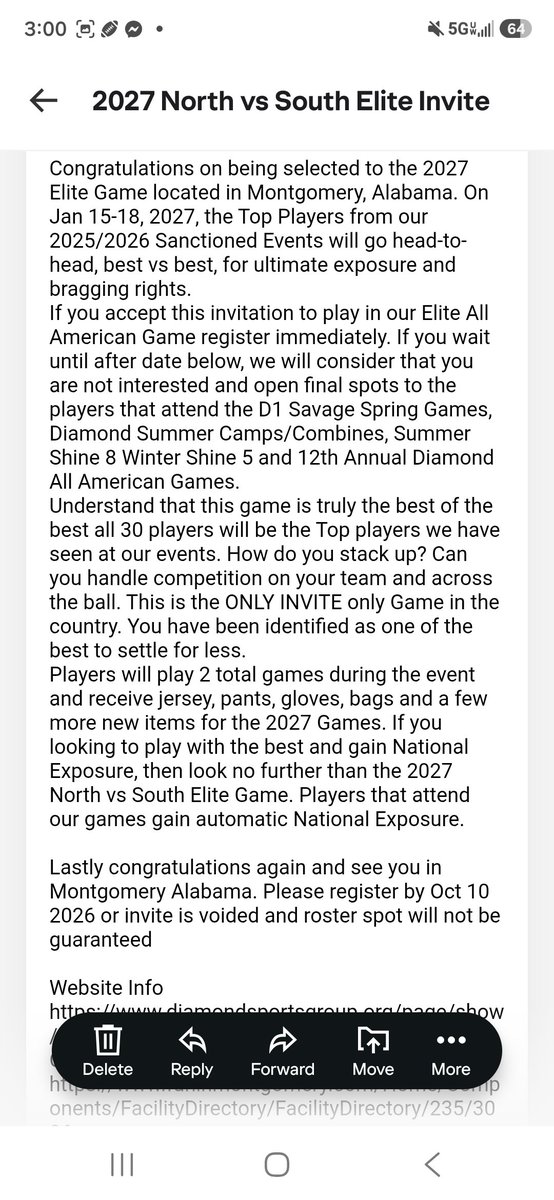 WillBowman55's tweet photo. Im humbled that a small town 8man football player, is extended invitations across the US. https://t.co/wKAAEoldvb