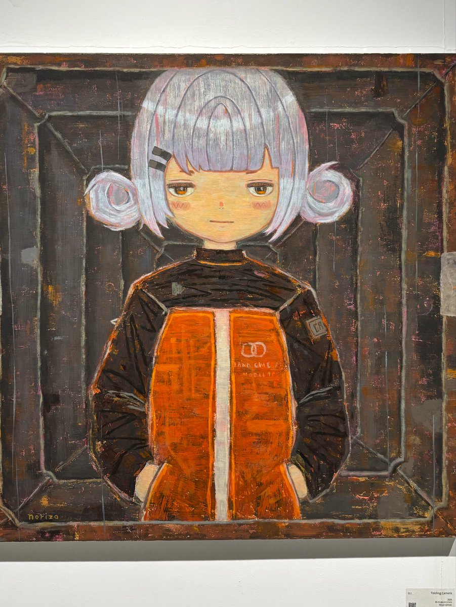 chobicon's tweet photo. Folding Camera
2026 Oil on Canvas 80.3×80.3cm
Contact： @Anico_ec 
個展<Overlapping>
明日まで
12:00-19:00(最終日17:00)

#個展
#油絵
#soloexhibition
#painting🎨 https://t.co/qipdEIHdmH