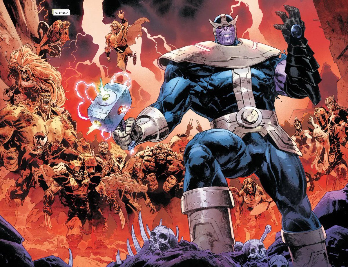 GreenBirdie's tweet photo. Comic reading guides are objectively hilarious. They'll tell you with a straight face to read an issue and the character you're reading for will appear in the background of a prophetic vision just doing some bullshit https://t.co/Y0u3PO9sTz