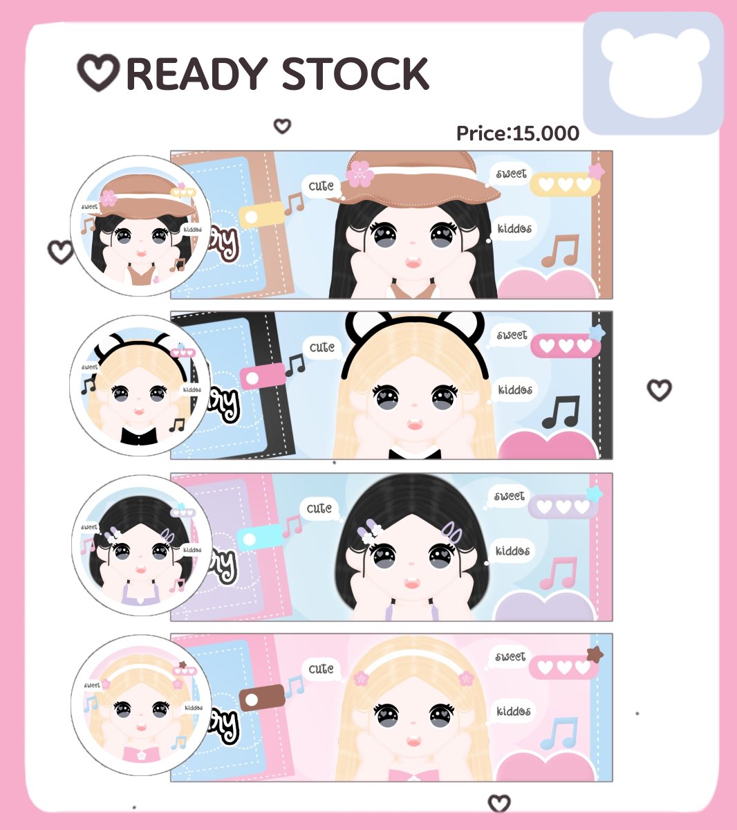 carmenithha's tweet photo. Help rt 
Layout chibi #zonauangㅤ https://t.co/5JrLQI89RS