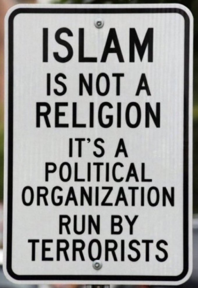 HoustOrleanian's tweet photo. @RebornFatboy @jjauthor There is no such thing as “Islamophobia’. A “phobia” is an irrational fear. Concern about this death cult, woman abusing, pedophilic ideology is rational &amp; justified. https://t.co/qychExJWWS