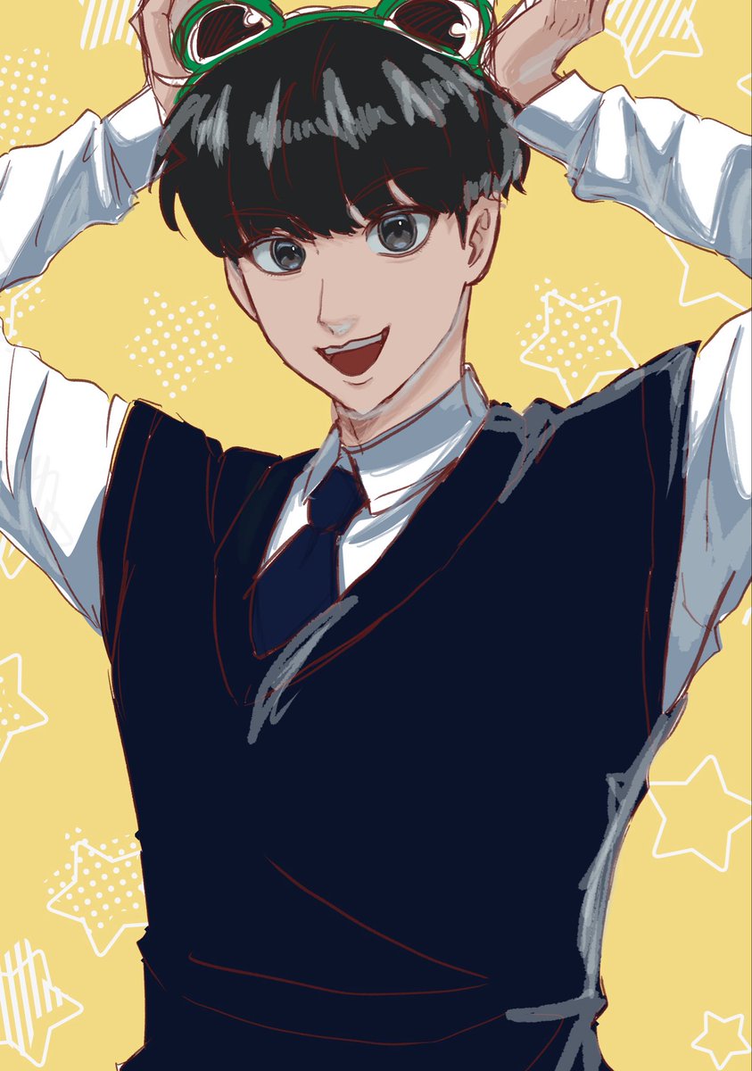 arumi_3a's tweet photo. いつも途中まで描いて一旦辞めちゃうんだな〜私…🤦‍♀️
#志村光太 
#유호빈 https://t.co/PyJJuEyIH8