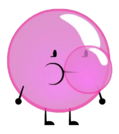 yoyletrivia's tweet photo. Character Monday: BubbleGum! a character from a 2020 jacknjellify posting pointing out gfuel advertising a "BubbleGum" flavor which happened to use bfdi assets! #bfdi https://t.co/oDBivehOKV