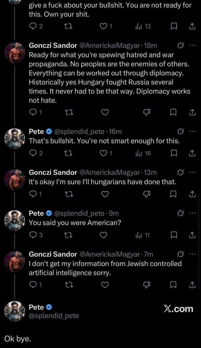splendid_pete's tweet photo. Reminder for the retards: no one forced russia or the soviets to invade another country. Not in 1939 when the soviets invaded Poland and Finland. Not in 1940 when the soviets occupied and annexed Estonia, Latvia and Lithuania. Not in 1956 when soviet tanks crushed Hungary. Not in 1968 when soviet-led Warsaw Pact forces invaded Czechoslovakia. Not in 1979 when the soviets invaded Afghanistan. Not in 1992 when russian forces directly intervened in Moldova’s Transnistria conflict. Not in 2008 when russian forces went deep into Georgia and occupied Georgian territory. Not in 2014 when russia seized and annexed Crimea and intervened militarily in eastern Ukraine. And not in 2022 when russia launched its full-scale invasion of Ukraine.

And spare me the bullshit about russian “security guarantees” and promises.

In 1975, the soviets signed the Helsinki Final Act, committing themselves to the non-use of force, the inviolability of borders, territorial integrity and non-intervention.

In 1991, russia joined the Alma-Ata Declaration recognising the territorial integrity of the former soviet republics and the inviolability of their existing borders.

In 1994, russia signed the Budapest Memorandum, explicitly promising to respect Ukraine’s independence, sovereignty and existing borders and to refrain from the threat or use of force against it. Then it seized Crimea in 2014.

In 1997, russia signed the Treaty of Friendship with Ukraine, recognising the inviolability of their existing borders, renouncing territorial claims and committing itself to non-use of force.

In 1999, russia committed at the OSCE Istanbul summit to withdraw its remaining forces from Moldova by the end of 2002. It did not.

In 2003, russia signed a treaty formally establishing and recognising the russia-Ukraine state border.

In 2008, russia accepted the six-point Georgia ceasefire requiring russian forces to withdraw to the positions they held before hostilities. The Council of Europe subsequently documented delays and failures in implementing those obligations.

If you believe anything russia says, you are either paid by russia, retarded, or both.