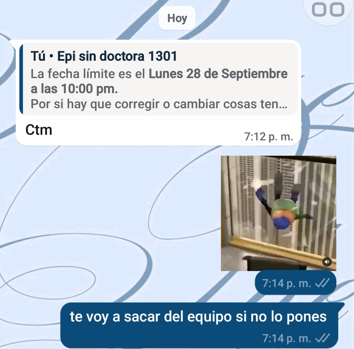 glossyd1or's tweet photo. me convertí en lo que juré destruir https://t.co/ANQpLf5NRN