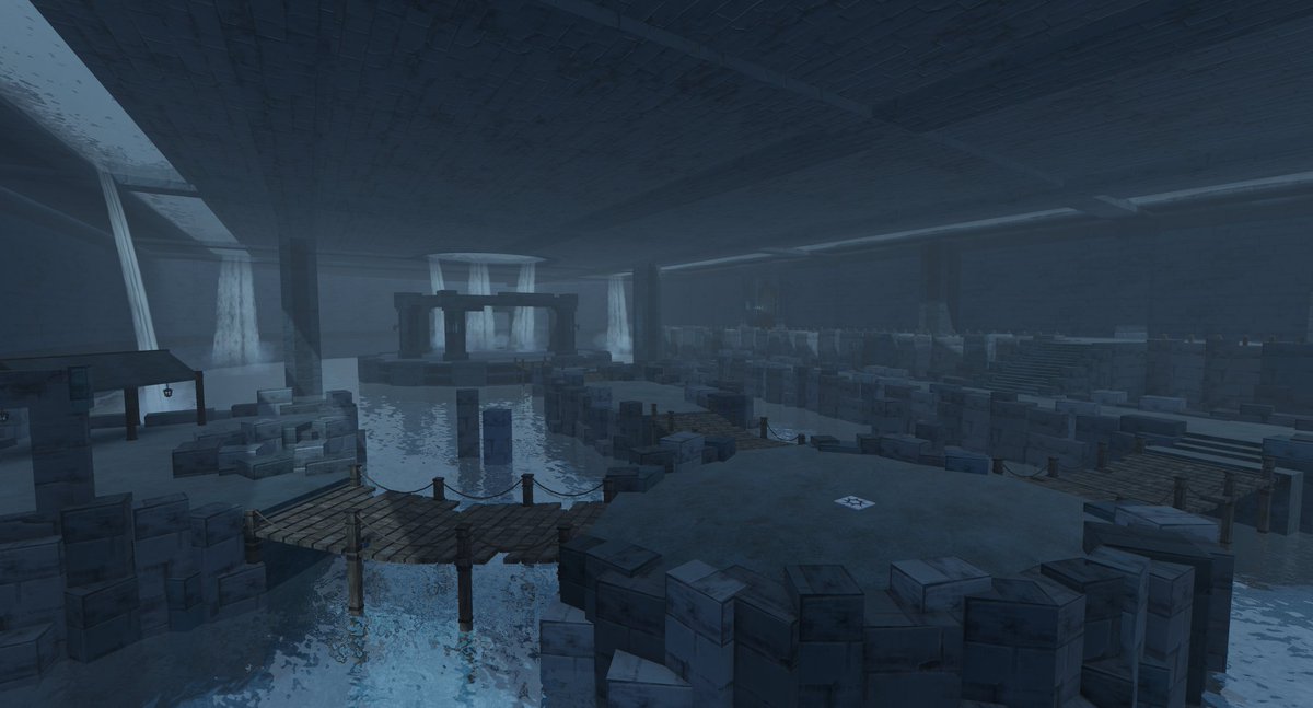 booshiradev's tweet photo. early draft of a water dungeon (wip)
#roblox #robloxdev #robloxbuilder https://t.co/Y4qFwDyDll