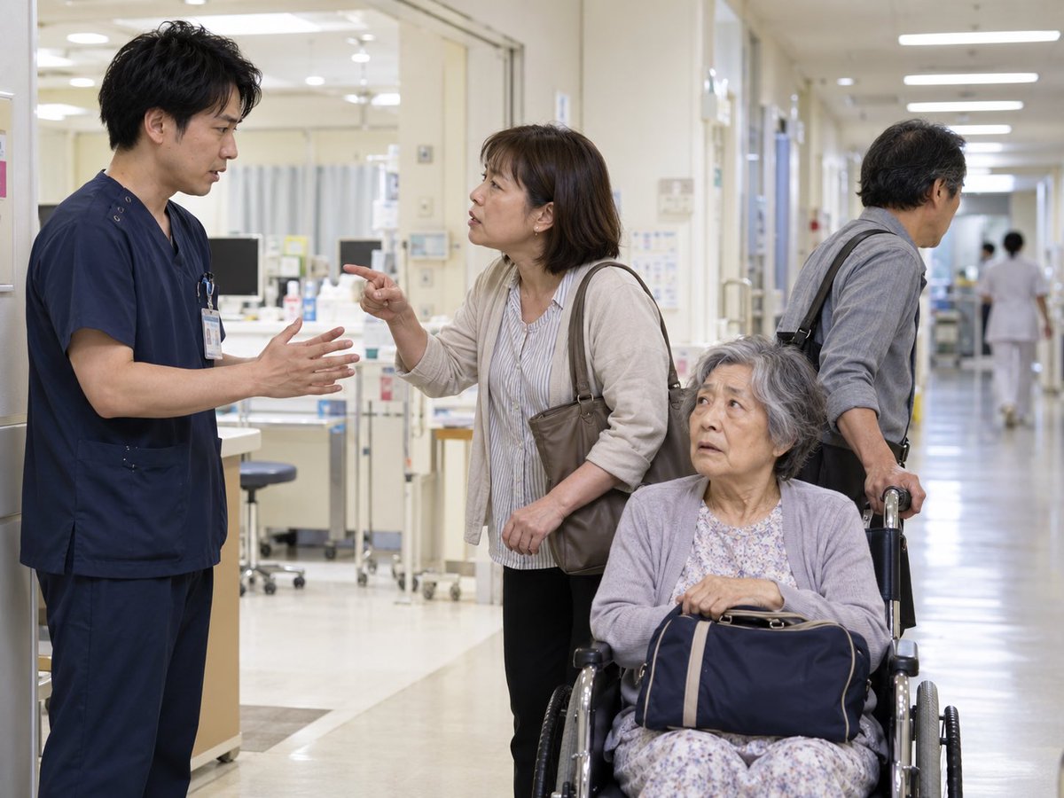 fukro_ganpura's tweet photo. 検査入院当日に「絶対に転ばせないと約束してください。そうじゃないと入院させれません」と家族に言われ、入院キャンセルになったことがある。 https://t.co/qo8eg7NY0m