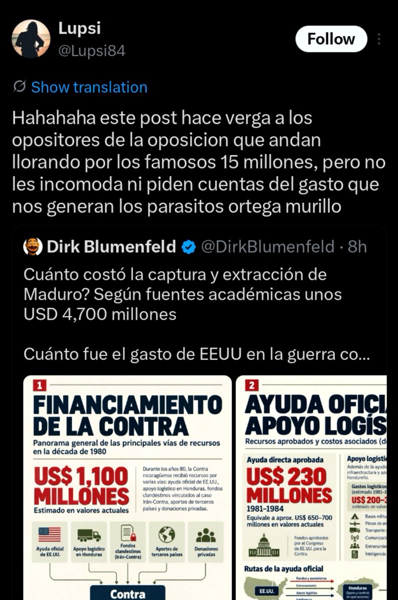LaRealNica's tweet photo. @Elnorteno86 @PeterJungla 🤣🤣🤣🤣 y lo peor fue esto 🤭 la gran proeza hahahaha 👇🏻 el post de la semana https://t.co/YcMOCrZtwL