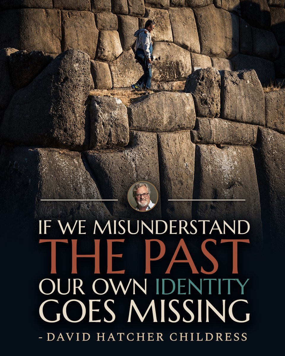 davidhchildress's tweet photo. If we misunderstand the past, our own identity goes missing. 

Read the full story in Lost Cities and Ancient Mysteries of Africa and Arabia: https://t.co/3T3OefCp5G https://t.co/V4uXMOhIZh