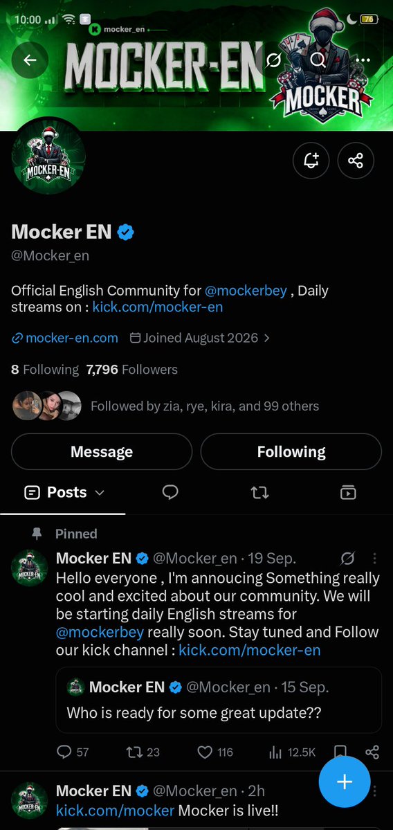 faevvie's tweet photo. @codexsteve @mockerbey @Mocker_en @Romer ALREADY FOLLOWING YOU ALL 

GAMDOM TO #1 

gamdom: faevie https://t.co/Hb8EaIYXWV