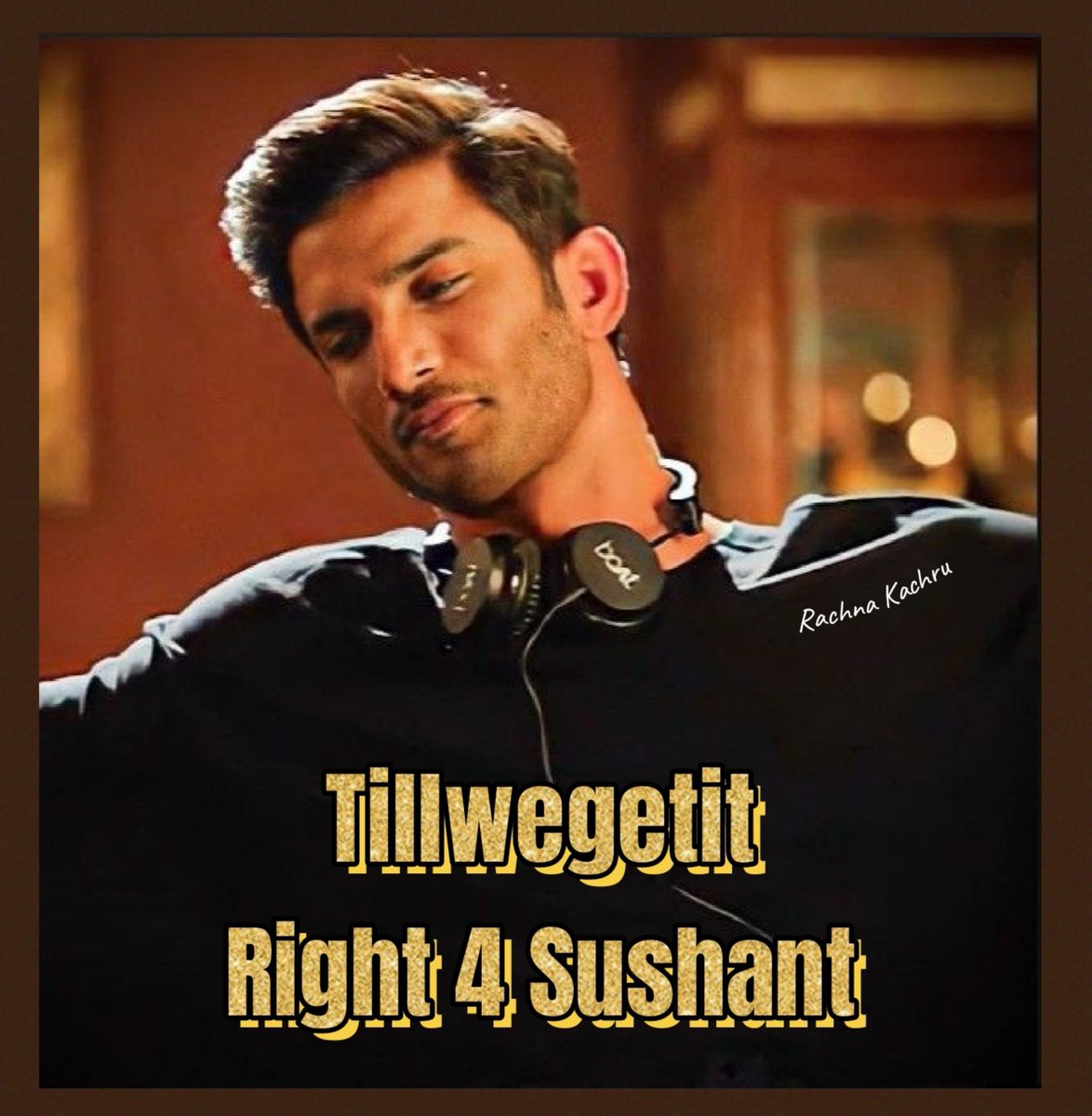 KachruRachna's tweet photo. @PMOIndia @Copsview
We Want justice,Not Silence
We Want Facts,Not Cover-ups

JUSTICE Must Be Swift &amp; Fair. Else It's
Not Justice

No More Delays
No More Protection To Culprits
No More Impunity

Public Demand Justice 4SSR

#JusticeForSushantSinghRajput🔱
#ArrestRheaChakraborty https://t.co/1YZtHG7w2n