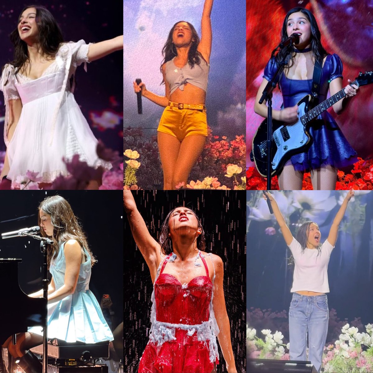 liviesthinker's tweet photo. olivia rodrigo’s: the unraveled tour Hartford night 2 looks 📸🩵 https://t.co/3XY2EcXTWm