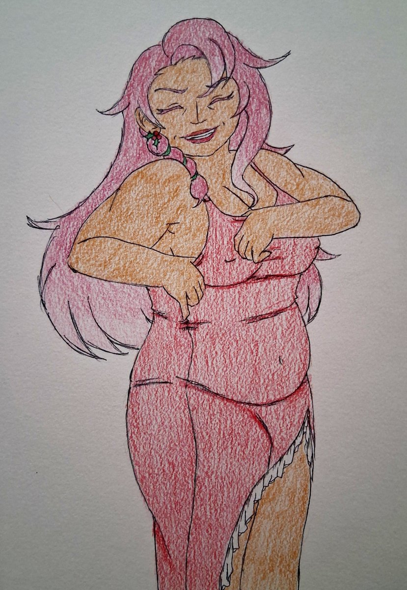 PAINTTHER0SES's tweet photo. Hollyberry getting ready for her date with Eternal Sugar feat. that one redraw trend ✨️
This is my first and only contribution to the CRK fandom, but let us rest knowing ESC will succ some fat berry tiddies tonight
#hollyberrycookie #hollysugar https://t.co/qlgxA1Ymcp