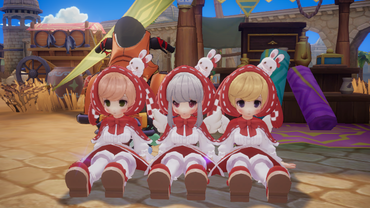 m17753_mc's tweet photo. (・8・)ちゅん3姉妹
ラグオリ自体は達成感があるけれど、やっぱり皆と気軽におしゃべりできないことと、この子たちにもう会えないのが寂しい限りです。
でも約4年半、この子たちと一緒に冒険できて楽しかったです！
たくさんのお写真と想い出をこれからも大切にします∗*ﾟラグオリありがとうっ🌟 https://t.co/z6s8mf61oX