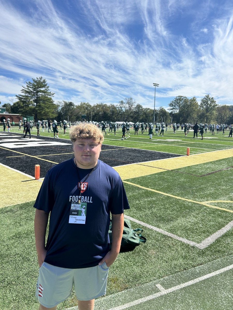 Tank_Blanken's tweet photo. Thank you @CoachBlake41 for the Gameday visit, glad to see you and your staff again. Hope to connect more in the future. @BethanyWV_FB @Coach_C_Scott @CoachColemanFB @bradytnix @Tos93 @NCSA_FOOTBALL https://t.co/fo3Y7CJnBv