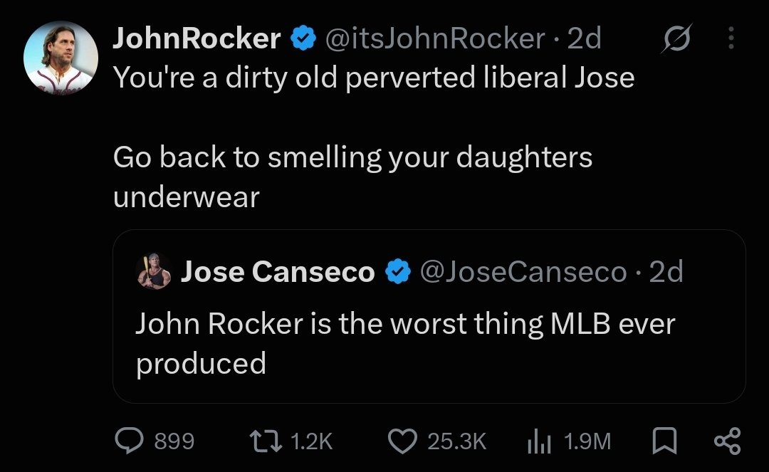 justfrost88's tweet photo. @itsJohnRocker @JoseCanseco How it started 🤣 https://t.co/ssgbFyYl6z