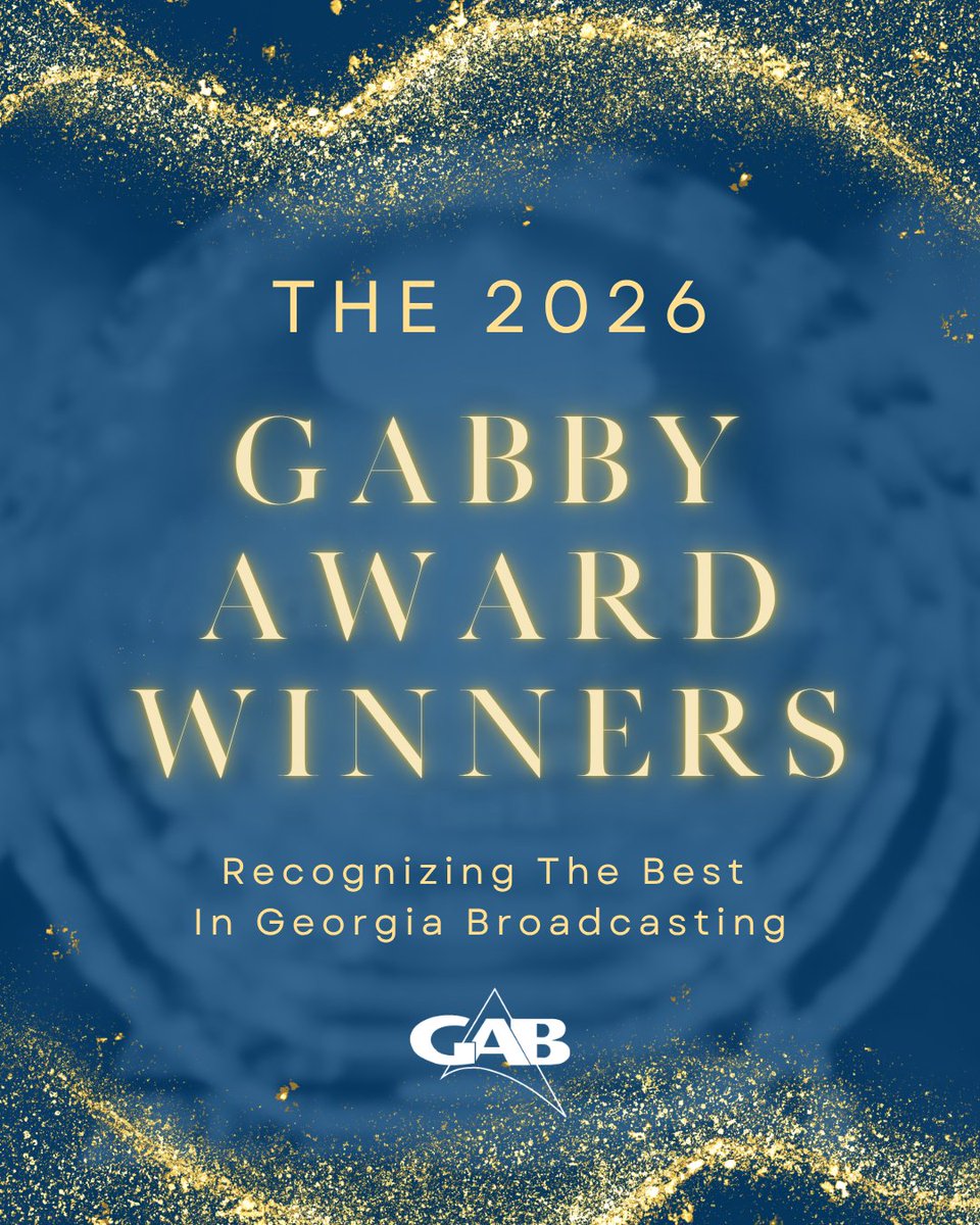 GABroadcasters's tweet photo. Congratulations to all of this year's winners! 🏆 View the full list here 🔗 https://t.co/XJMDCbRc1K 
#GABCON2026 #2026GABBYs https://t.co/GU6nsgmdh5