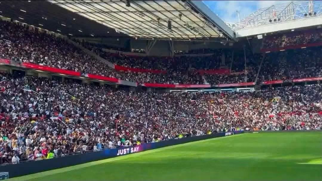 TevinMacharia's tweet photo. Now they have a problem with Christians being in the stadium praying.

We have never bothered them when they fill clubs and stadiums to watch secular artists performing half-naked. We have never attacked them for spending money on tickets, travelling for concerts, or screaming themselves hoarse for the “Red Devils.”

They give their money, time, emotions and loyalty to what they love.

They worship what they do not know.

But now Christians gather in a stadium to pray, worship Jesus and hear the Word, and suddenly we are “brainwashed,” “in bondage,” and suffering from “slave mentality.”

Satan, you are a shameless liar.

The hypocrisy is obvious.

You can fill a stadium for entertainment, but Christians cannot fill the same stadium to seek God?

You can shout for your club, but Christians cannot shout the name of Jesus?

You can spend money on what entertains you, but Christians cannot spend money gathering to worship their God?

Christians, WAKE UP!

Stop being ashamed of gathering. Stop seeking the world’s approval.

We are not brainwashed because we pray.

We are not in bondage because we worship Jesus.

We know whom we have believed.

Let them talk. We will pray. We will worship. We will preach Christ. JESUS CHRIST IS LORD.