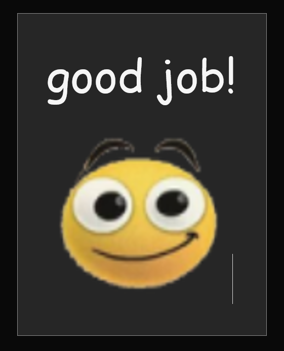 gd_ufokinwotm8's tweet photo. what if gd was hooked up to your printer and whenever you beat an extreme demon it started printing 10000 pages of the text "good job!" with comic sans font with the aga face like an arcade machine when you hit the jackpot (image for reference) https://t.co/SPTJIxsv6z