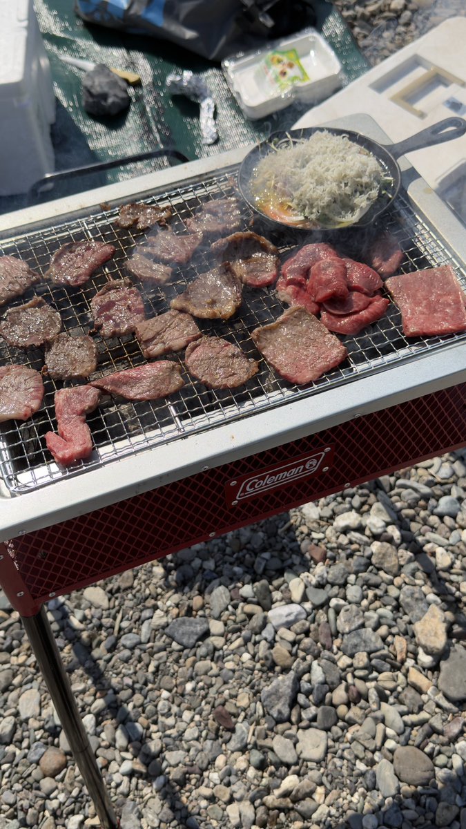 p_p0006's tweet photo. 今年最初で最後��BBQ https://t.co/UCKv0MSdrm