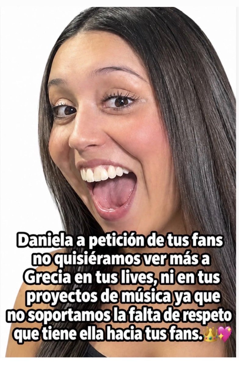 daly_dvila1's tweet photo. El que hizo este post se botó!  No soporto ver más a Yolanda Flores.  #nadiecomonosotros #fueragrecia #danibarranco #jlexis #NCN https://t.co/kWUrayGnYu
