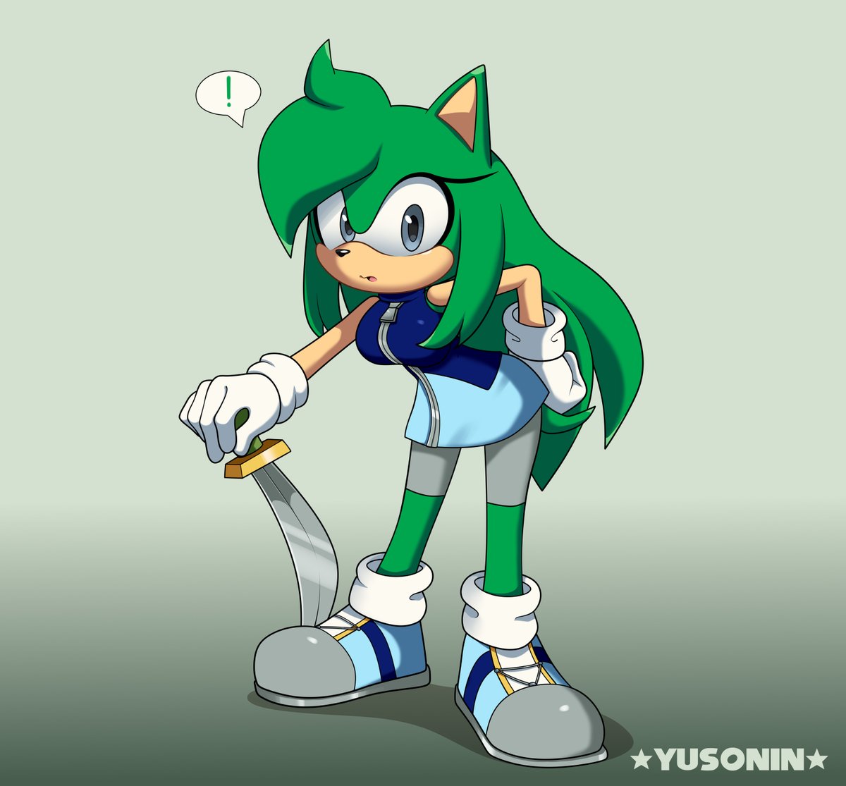yusonin's tweet photo. @MagicalPouch's Alex has been one of my favorite fan characters since 2013. 
I still remember her fondly all these years later.

#SonicTheHedgehog #SonicFC #SonicOC https://t.co/POmvEjnBp0