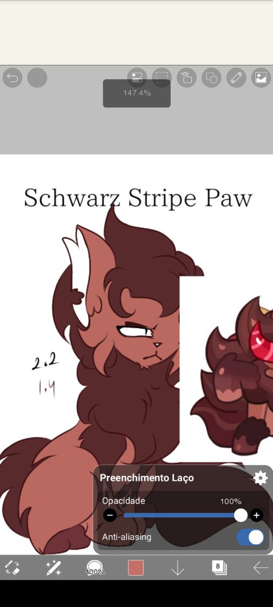 FlopRoseCookied's tweet photo. Schwarz Stripe Paw In process 👀
Schwarzwälder https://t.co/MlfkXy977S